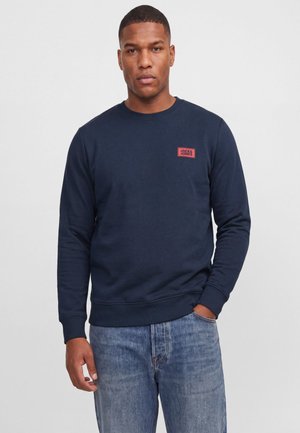 Jack & Jones, JJRUSH SWEAT CREW NECK PLS - Sweatshirt - navy blazer