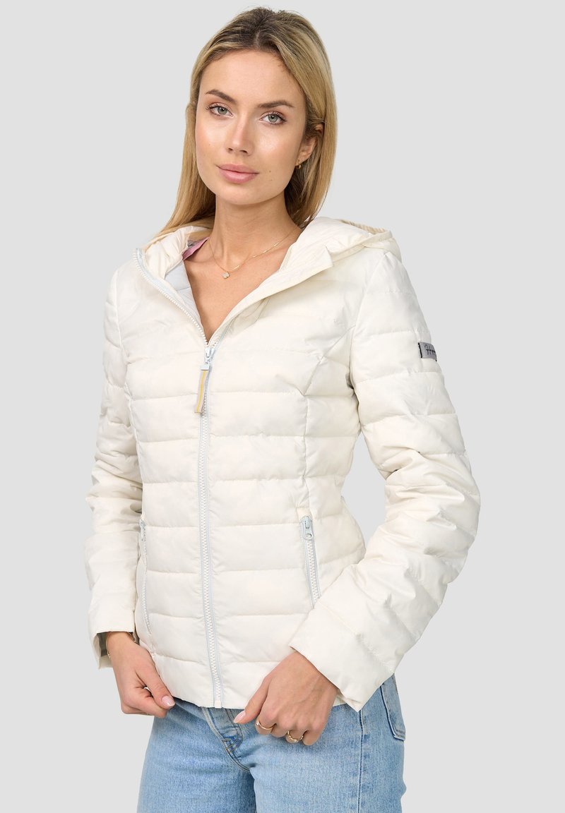 Damen Leichte Jacken | Happy Duck CUDDLY Übergangsjacke stardust/offwhite - OM80625 Damen Leichte Jacken | Happy Duck CUDDLY Übergangsjacke stardust/offwhite - OM80625