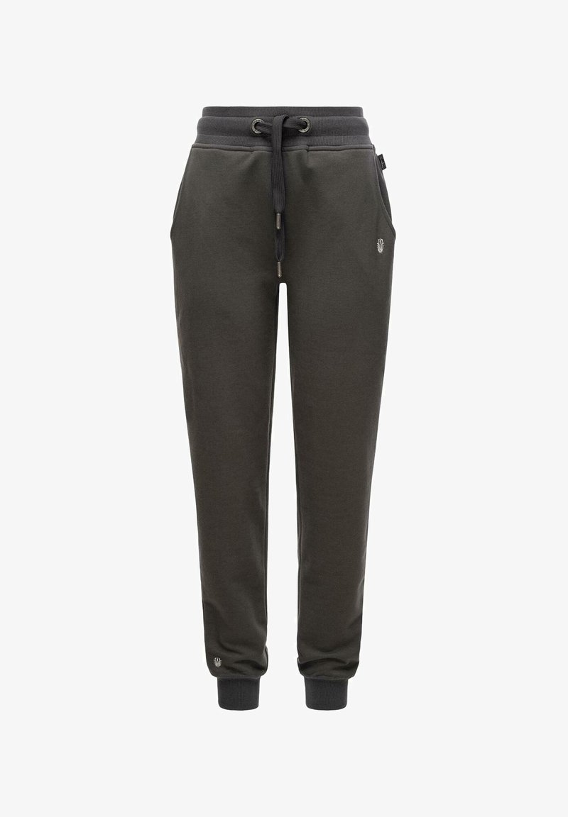 Navahoo SCHMUSEKÄTZCHEN - Tracksuit bottoms - dark grey
