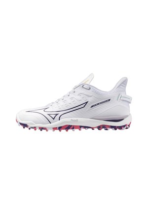 Sneakers laag - white violet indigo camellia rose