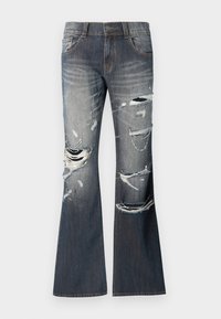 CROSS CHAIN DRIFT - Plati džinsi - blue denim