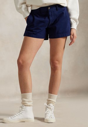 COTTON CHINO SHORT - Shorts - navy