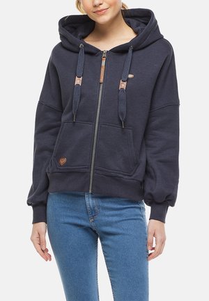 HODBY - Sweater met rits - blau