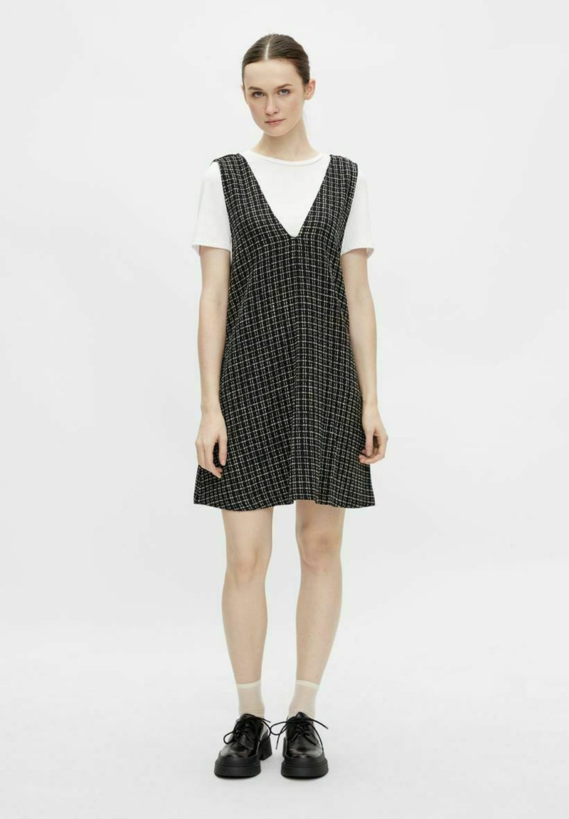 Damen Freizeitkleider | Object Freizeitkleid black/schwarz - WV99679 Damen Freizeitkleider | Object Freizeitkleid black/schwarz - WV99679