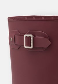 Hunter ORIGINAL ORIGINAL TALL - Galochas - hayes burgundy