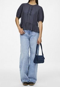 Pieces Blouse - blue-grey