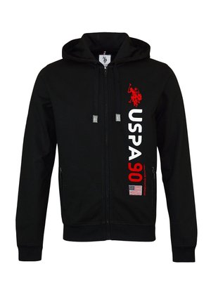 Sweat zippé - black