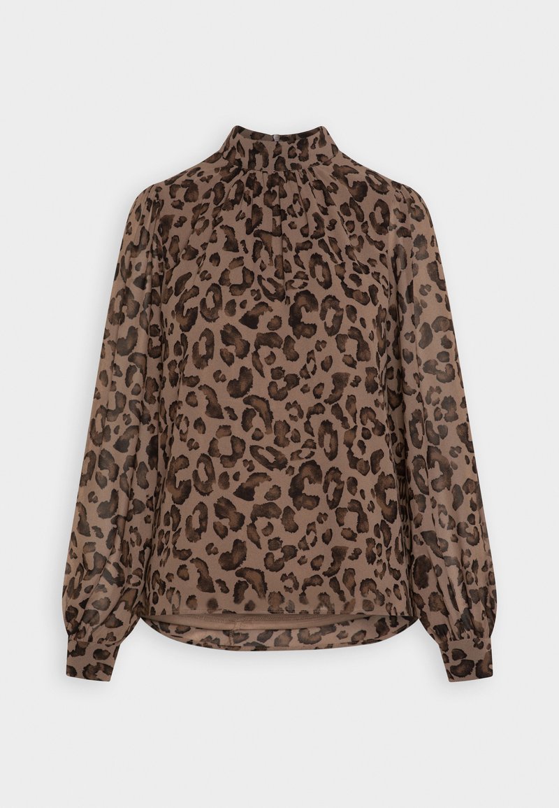 Object Blouse lichtbruin