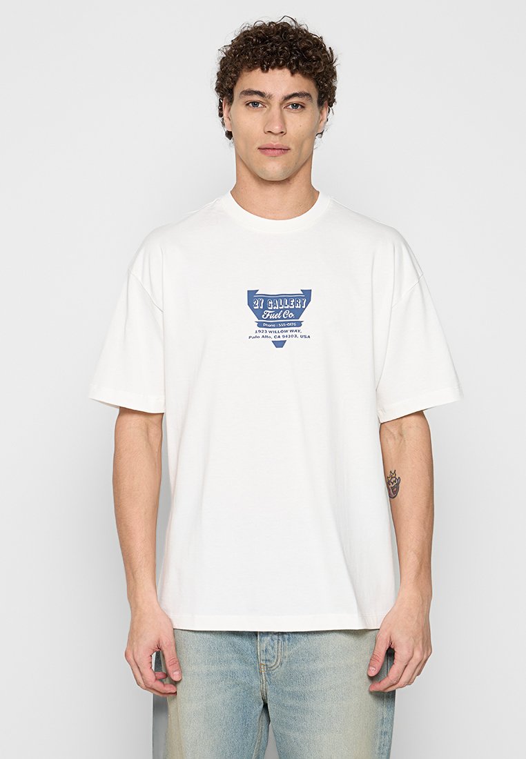 2Y Premium T-shirt print wit