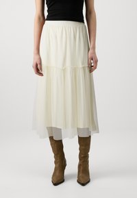 Vero Moda VMCOVE TUBE SKIRT - A-vonalú szoknya - birch