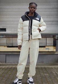 The North Face RETRO NUPTSE JACKET - Casaco de penas - gravel