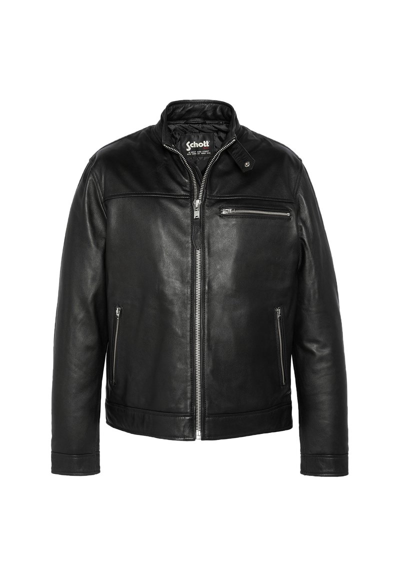 Schott Leren jas zwart
