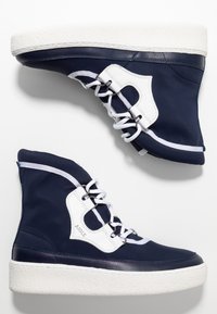 Aigle Botines con plataforma - dark blue