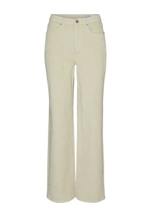 Vero Moda VMTESSA HR WIDE - Pantaloni - oatmeal