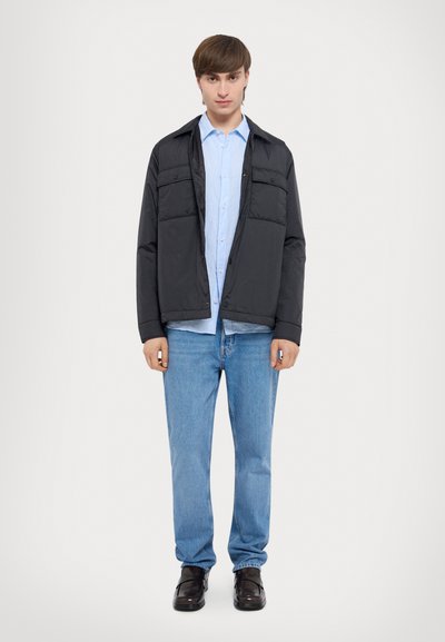 J.LINDEBERG SLIM MELANGE - Ing - chambray blue