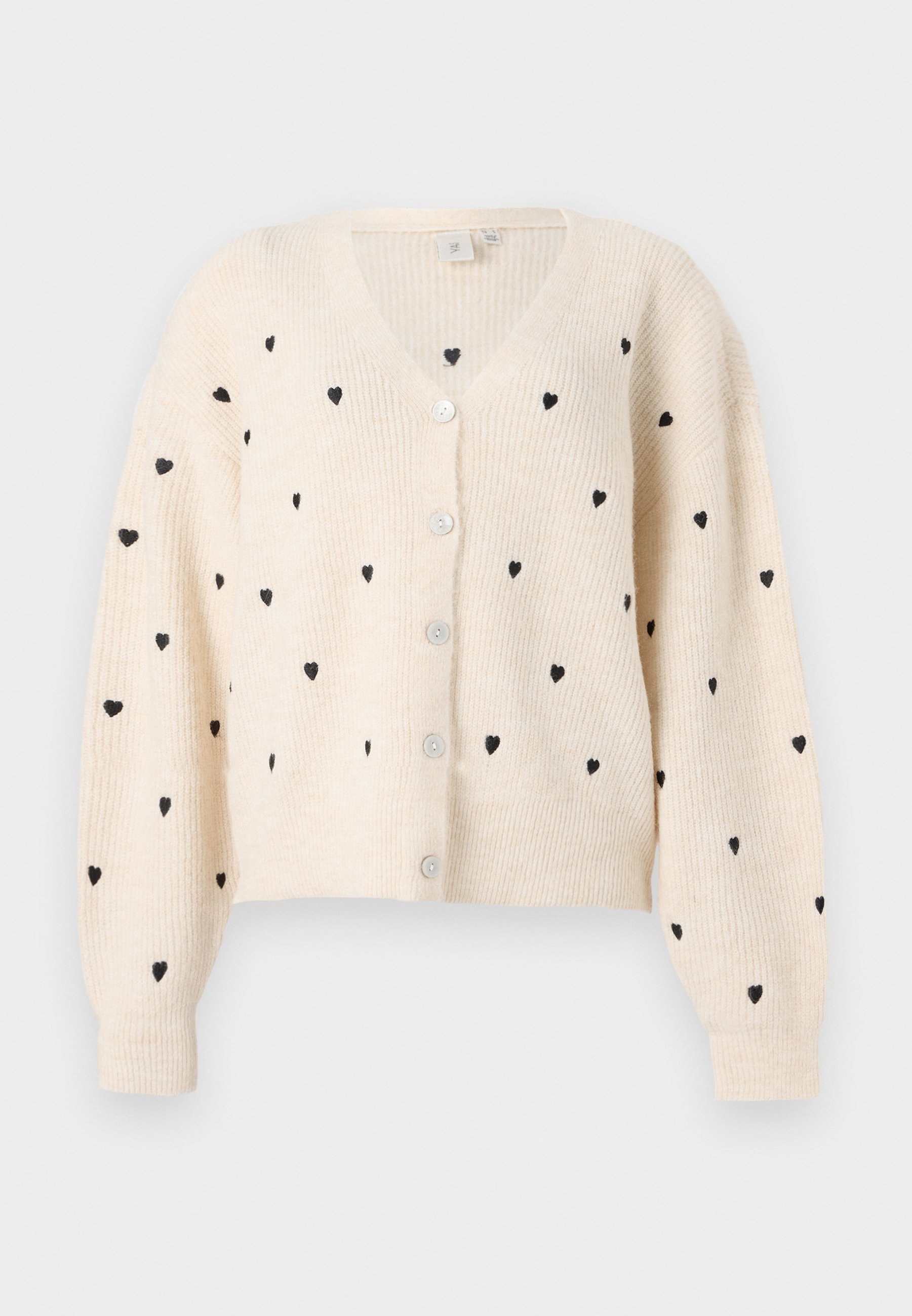 売れ筋商品|||ヤス ニット&セーター レディース アウター YASBOW EMBROIDED CARDIGAN - Cardigan - birch YASBOW CARDIGAN | Grey | YAS® Germany
