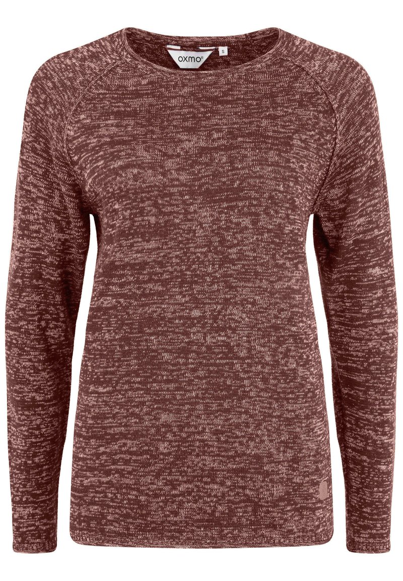 Oxmo OXDANIELA - Stickad tröja - andorra red/mörkröd - Zalando.se
