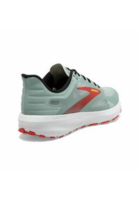 Brooks LAUNCH 9 - Hardloopschoenen voor op de weg - blue surf black cherry tomato
