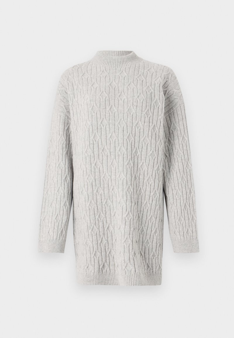 drykorn Gebreide jurk grijs