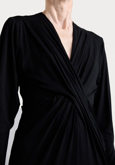Diane von Furstenberg SYLVIA DRESS - Haljina od trapera - black