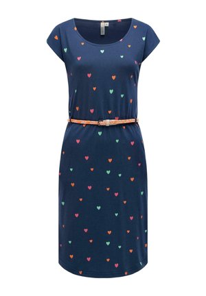 Ragwear SOMMERKLEID LILITHE HEARTS YOUMODO - Freizeitkleid - night blue