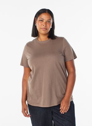 Zizzi T-Shirt basic - morel