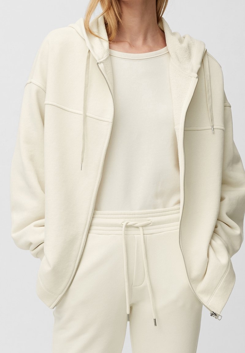 Marc O'Polo Sweat zippé - beige