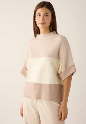 WEITER HALBARM - T-Shirt print - beige offwhite