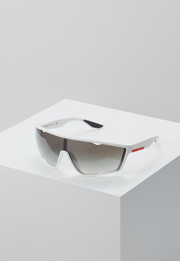 prada linea rossa sunglasses white