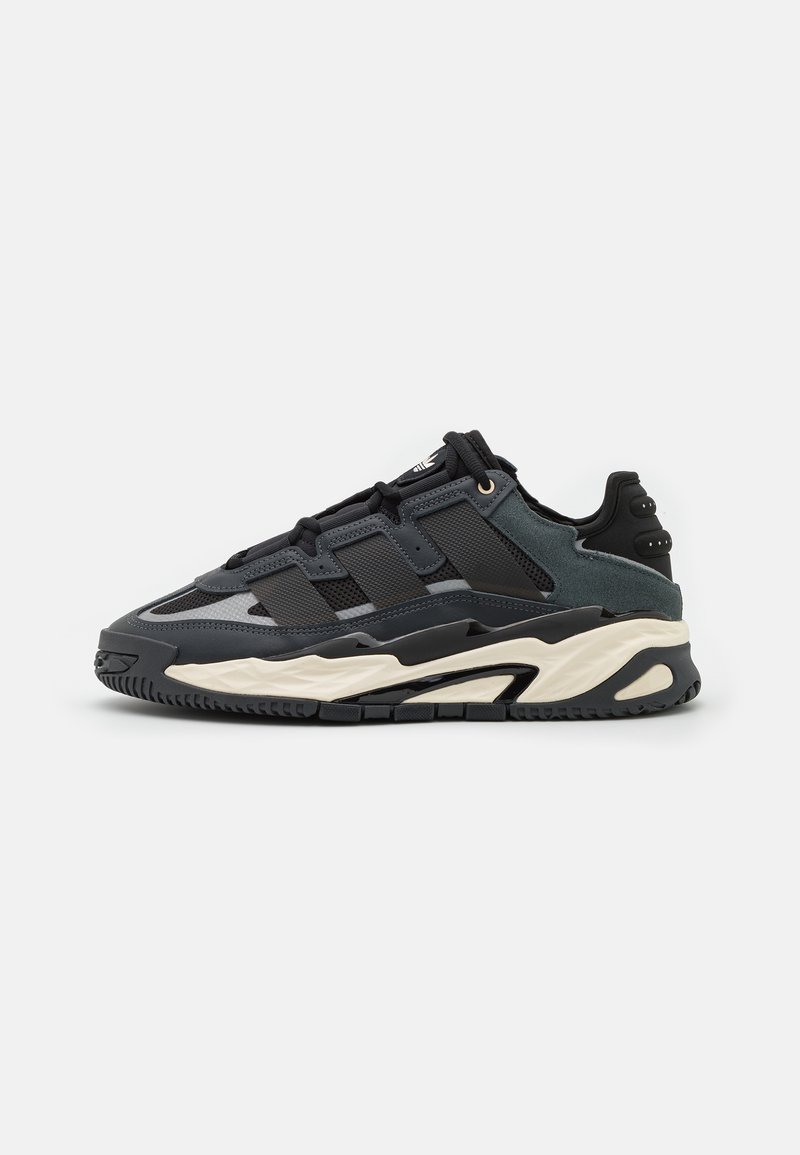 adidas Originals NITEBALL - Trainers - carbon/core black/ecru tint ...