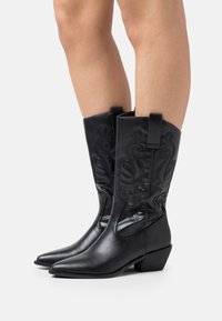 Anna Field - Cowboy/Biker boots - black Thumbnail Image 1