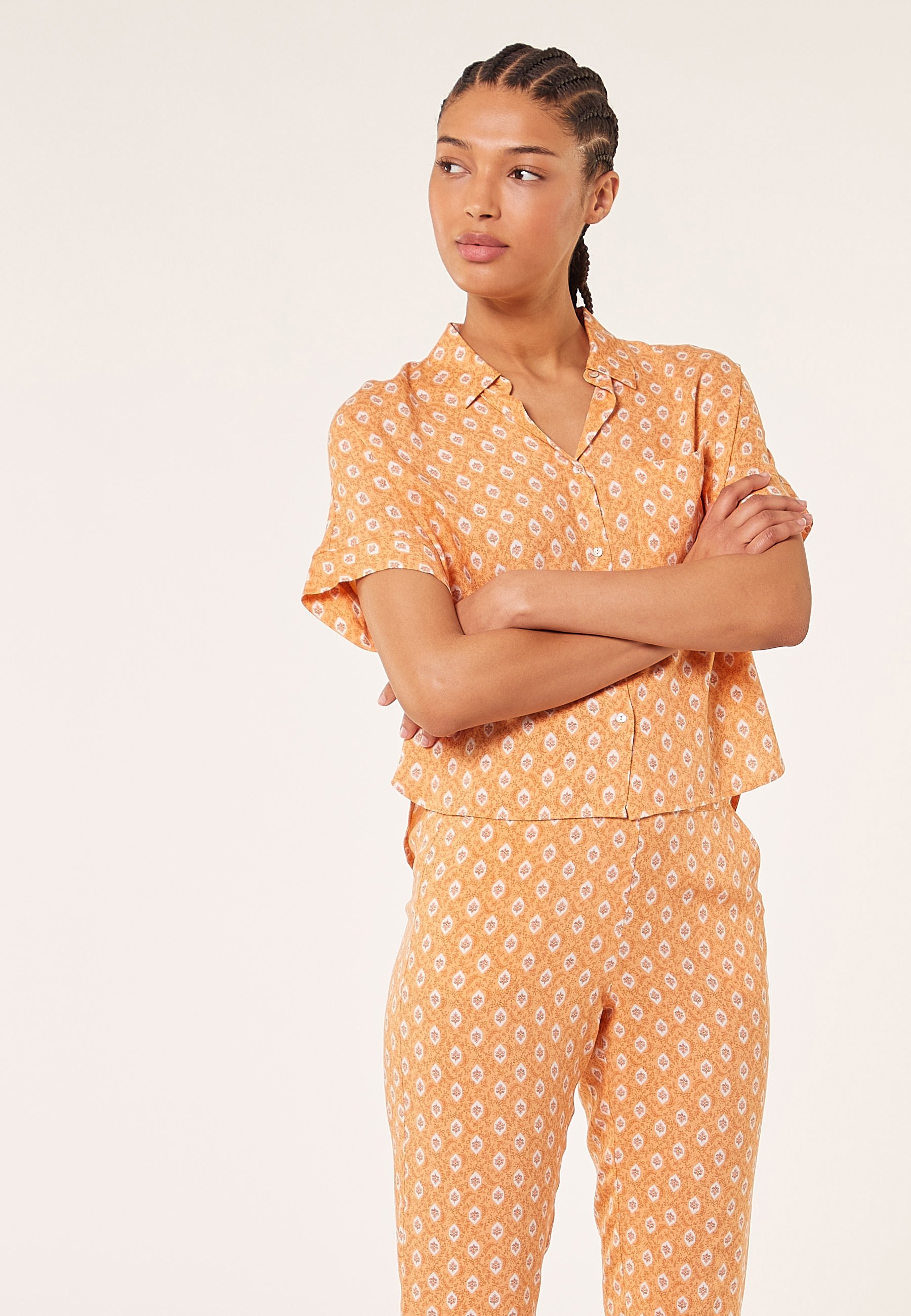 Etam GAMY - Camiseta de pijama - orange/naranja - Zalando.es