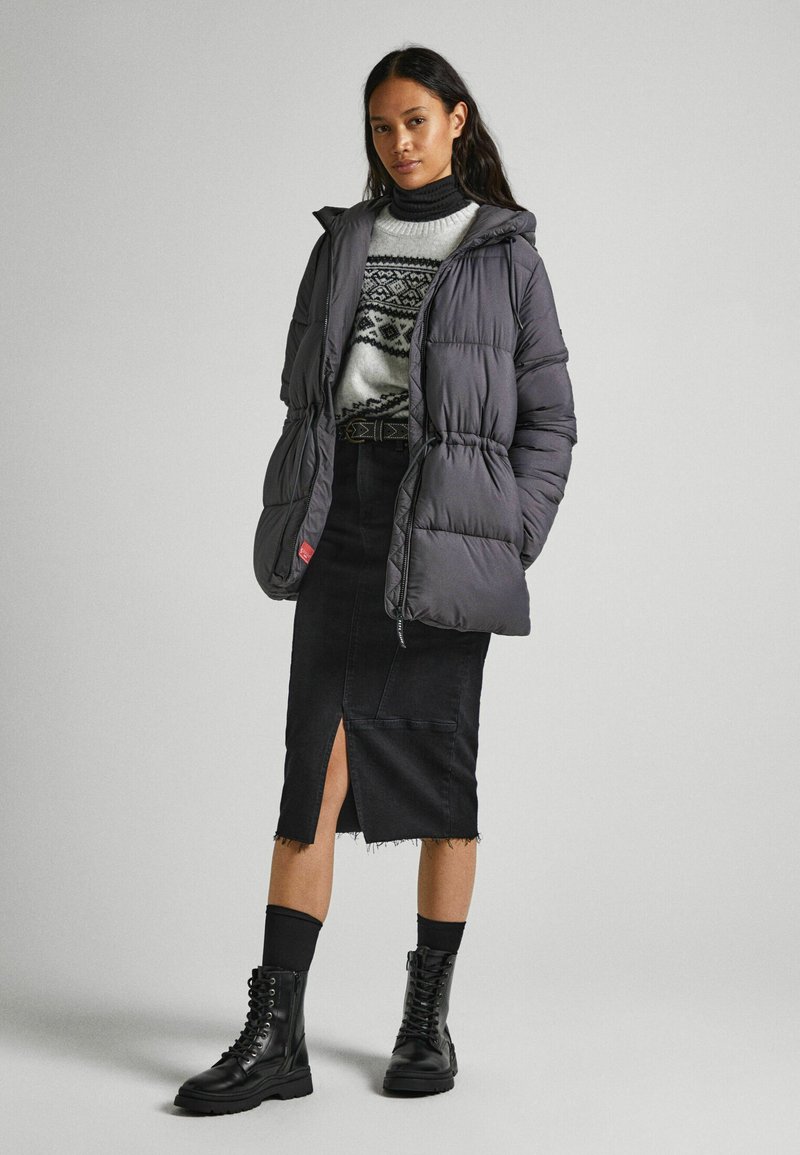 Pepe Jeans Winterjas donkergrijs