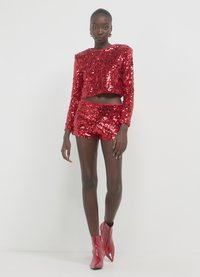 Calliope PAILLETTES - Shorts - rosso