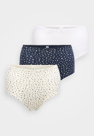 BRIEF HIGH 3 PACK - Παντελόνι - navy