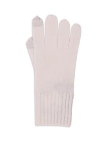 CASH-MERE Fingerhandschuh - weiss