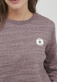 Oxmo OHHELLA - Sweatshirt - chocolate truffle melange