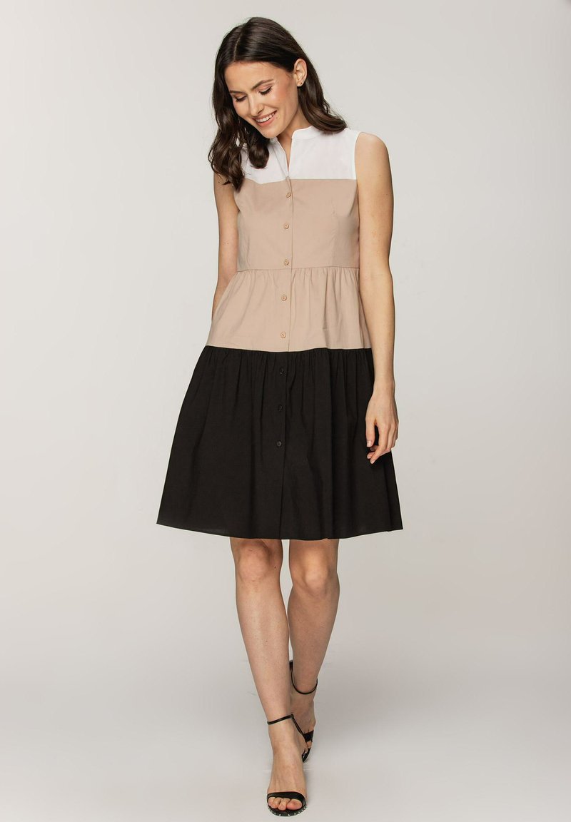 Redi Fashion ELEGANT Day dress multicoloured/beige Zalando.de