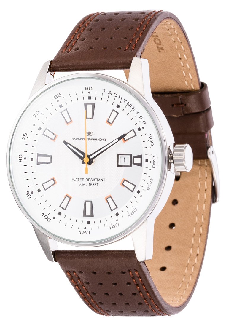 TOM TAILOR Montre - braun/marron - ZALANDO.FR
