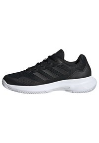 GAMECOURT 2 - Scarpe da tennis per tutte le superfici - core black   core black   silver metallic