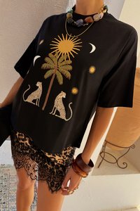 Never Fully Dressed RUNNING WILD  - T-shirts print - black