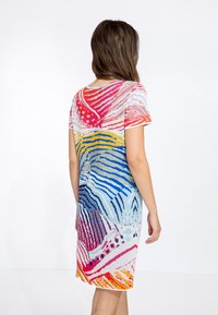 Ivko JACQUARD WAVE MOTIF - Sarafanas - white