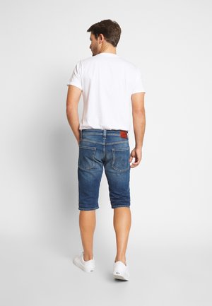 CASH SHORT - Jeansshort - dark-blue denim