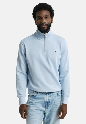 SHIELD HALF ZIP - Sweater - fresh blue