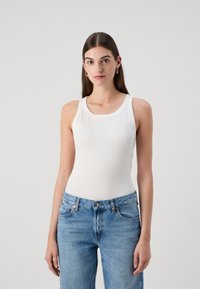 Marc O'Polo DENIM SLEEVELESS 2 PACK - Top - offwhite