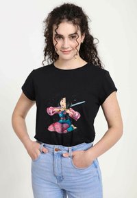 Henry Tiger MULAN SIMPLE CHOP - T-shirt z nadrukiem