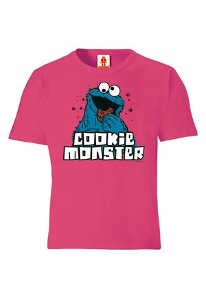 KRÜMELMONSTER - Print T-shirt - pink