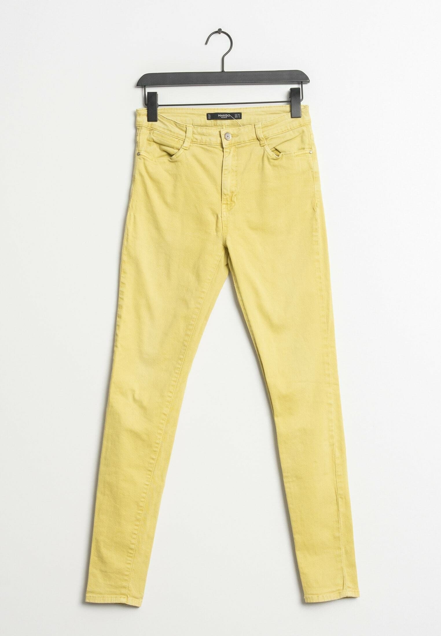 Mango Trousers - yellow - (Pre-owned 
