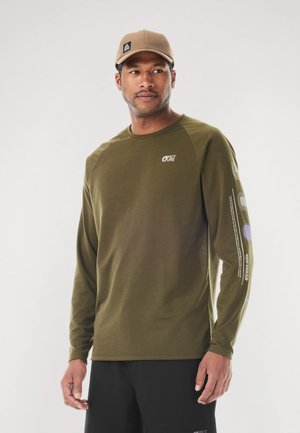 Picture Organic Clothing, TIMONT TECH TEE - Long sleeved top - tobacco