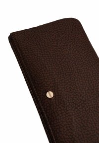 Borbonese CLASSICA FLAT  - Geldbörse - dark brown black